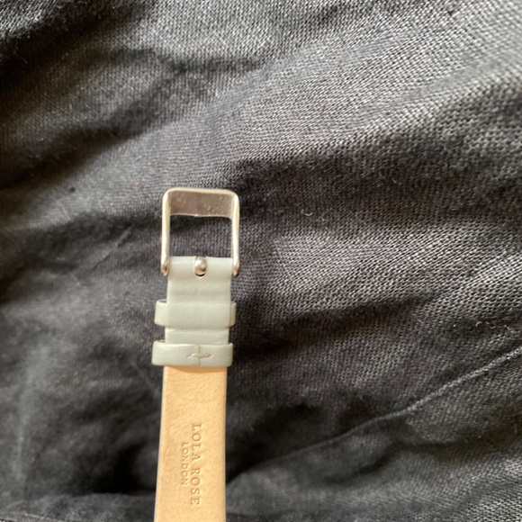 Lola Rose Snowflake Agate Harmony Watch Genuine Leather Strap - Picture 6 of 8